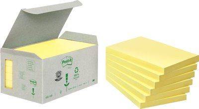 3M Post-it 655-1B - Haftnotizen - 127 x 76 mm - 600 Blatt (6 x 100)