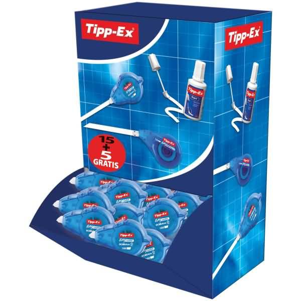 BIC Tipp-Ex Easy Refill ecolutions - Korrekturrolle - 5 mm x 14 m (Packung mit 20)
