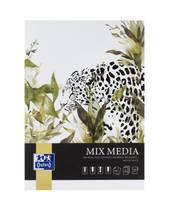 Oxford 400166124, Monochromatisch, Weiß, A3, 25 Blätter, 225 g/m², Softcover