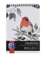 Oxford 400166173, Monochromatisch, Weiß, A3, 30 Blätter, 160 g/m², Softcover