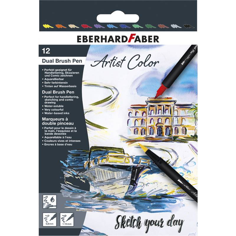 EBERHARD FABER Doppelfasermaler Artist Color Dual Brush Pen