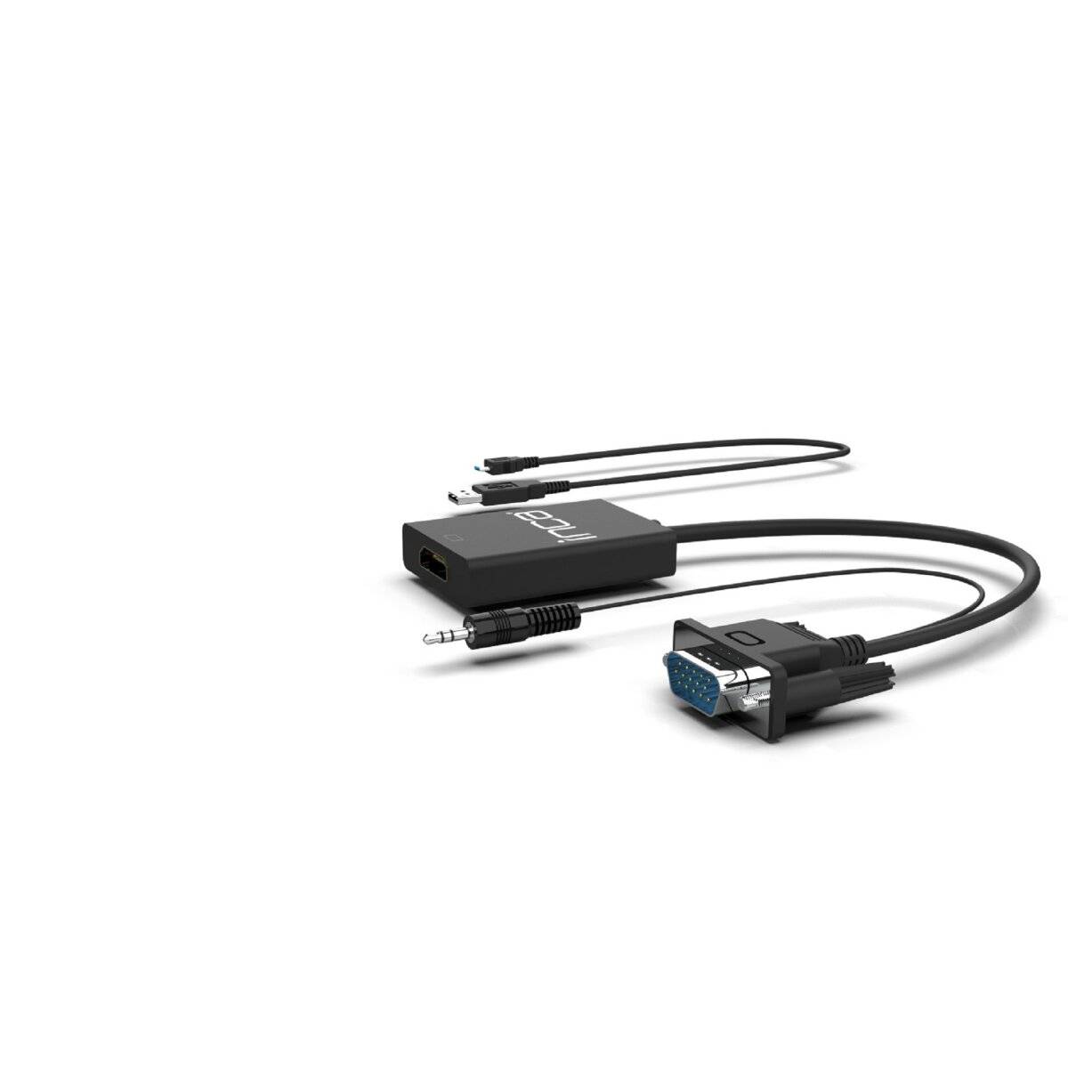 INCA Adapter IVTH-02 VGA + USB-A + Audio > HDMI, 0.2m retail Multimedia-Technik Video/VGA-Adapter