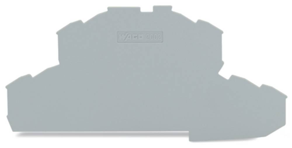 WAGO GmbH & Co. KG Abschluss-u.Zwischenplatte 2002-2491