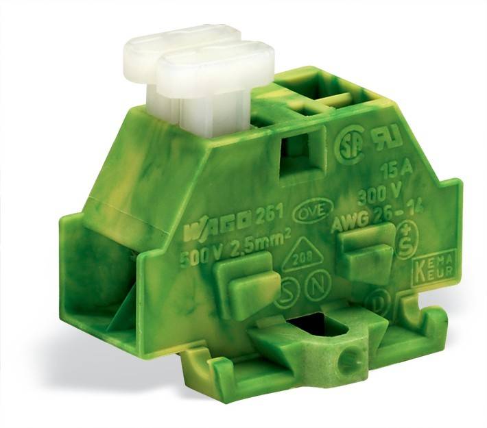 WAGO GmbH & Co. KG 4-Leiter-Klemme einseitig 261-337/332-000