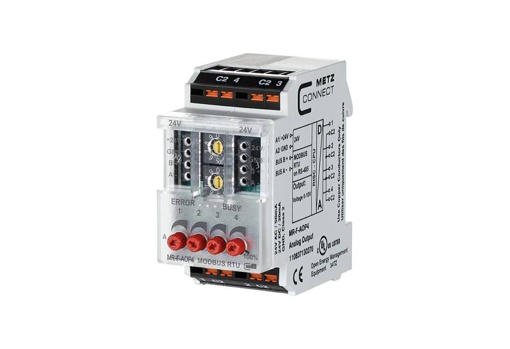 Metz Connect MR-F-AOP4 Modbus RTU 110837130270