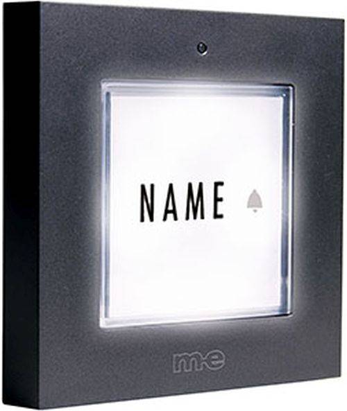 Klingeltaster KTB1-A 1-Familienhaus, anthrazit, beleuchtet