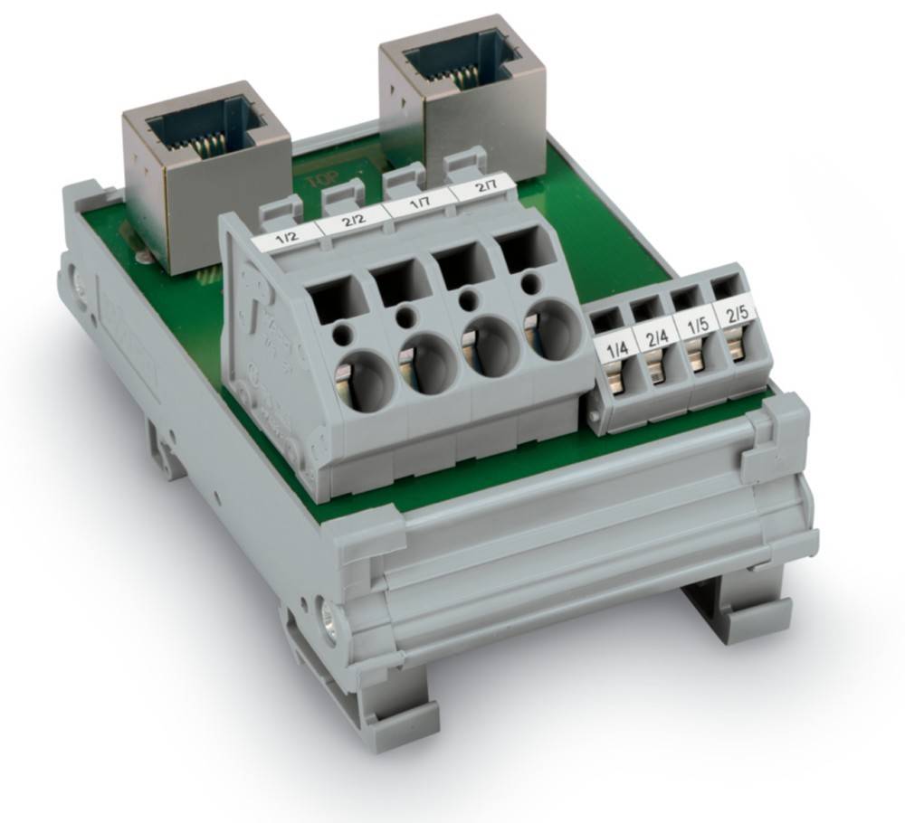 WAGO GmbH & Co. KG Übergabemodul 2xRJ-45 289-965