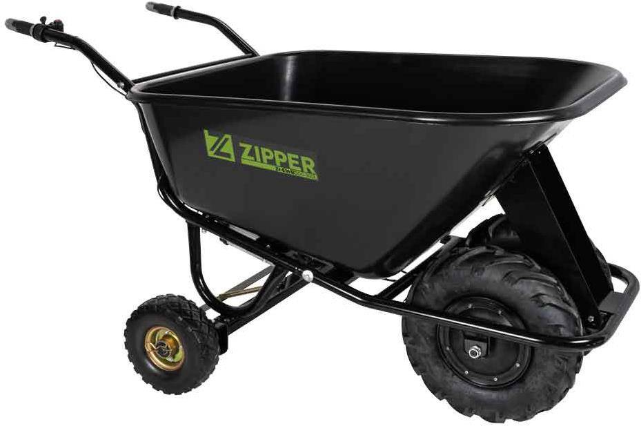 Zipper ZI-EWB300-160L Gartenwagen / Schubkarre Electric garden cart (ZI-EWB300-160L)