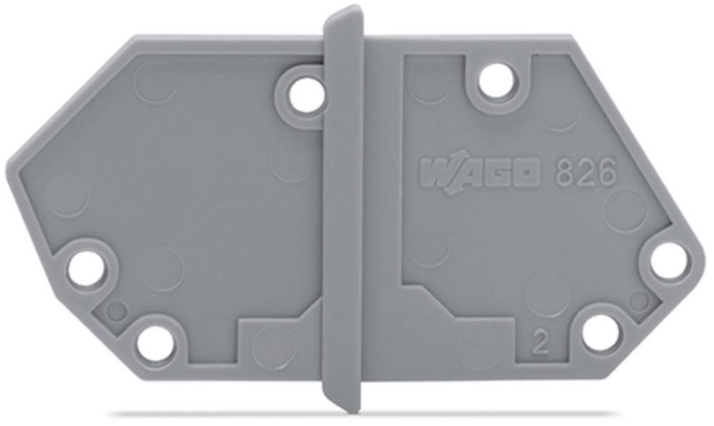 WAGO GmbH & Co. KG Abschlussplatte anrastbar 826-158