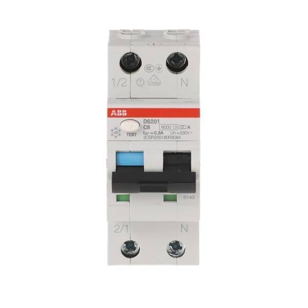 ABB Stotz S&J FI/LS-Schalter DS201A-C8/0,3