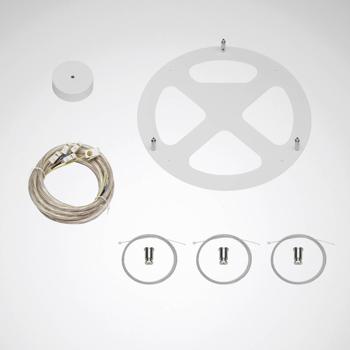 Trilux 3-Punkt Seilaufhängungset Olisq RWD2 #8224500