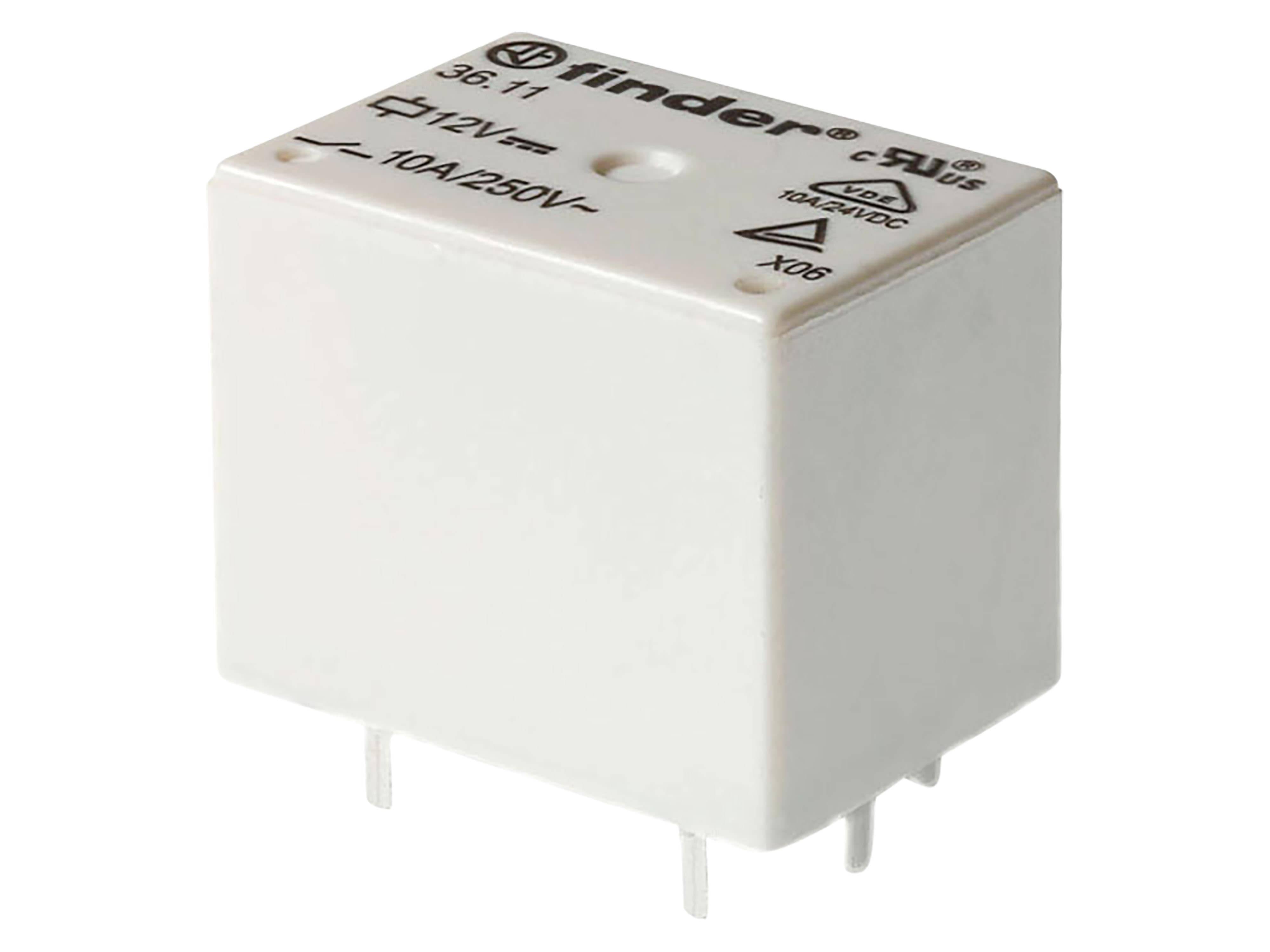 FINDER Printrelais 6 V/DC, 10 A, 1 Wechsler 36.11.9.006.4011