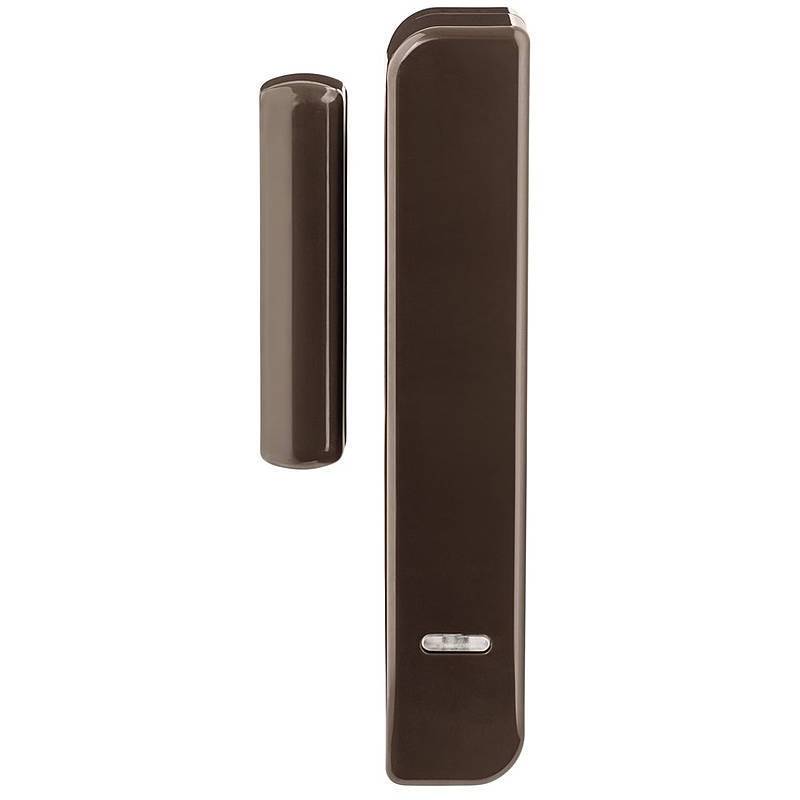 ABUS FUMK50031B schmaler Funk-Öffnungsmelder braun, Öffnungsmelder | nach Richtlinien:INCERT | Einsatzgebiet:Tür, Fenst