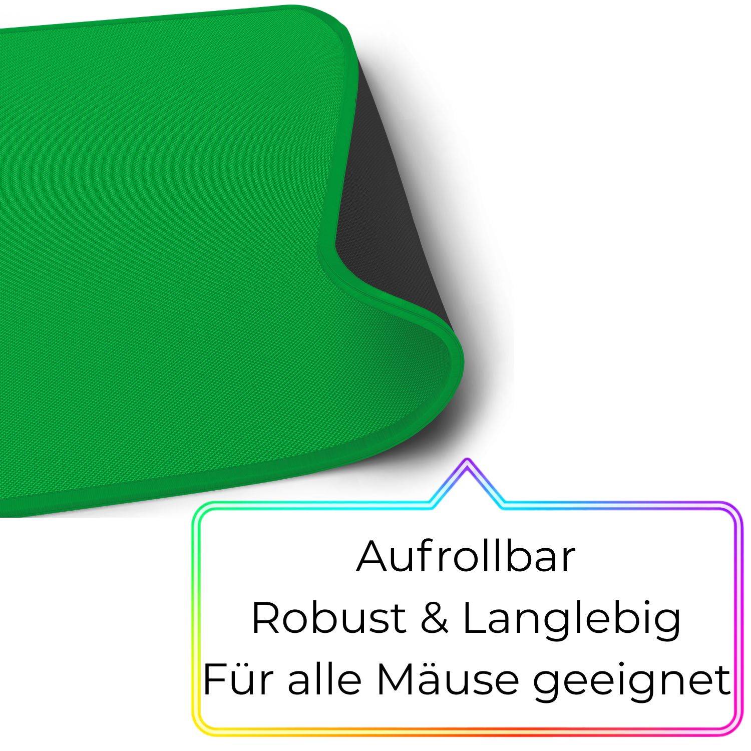 Gaming Deskpad Mauspad GreenScreen XXL 900x340mm