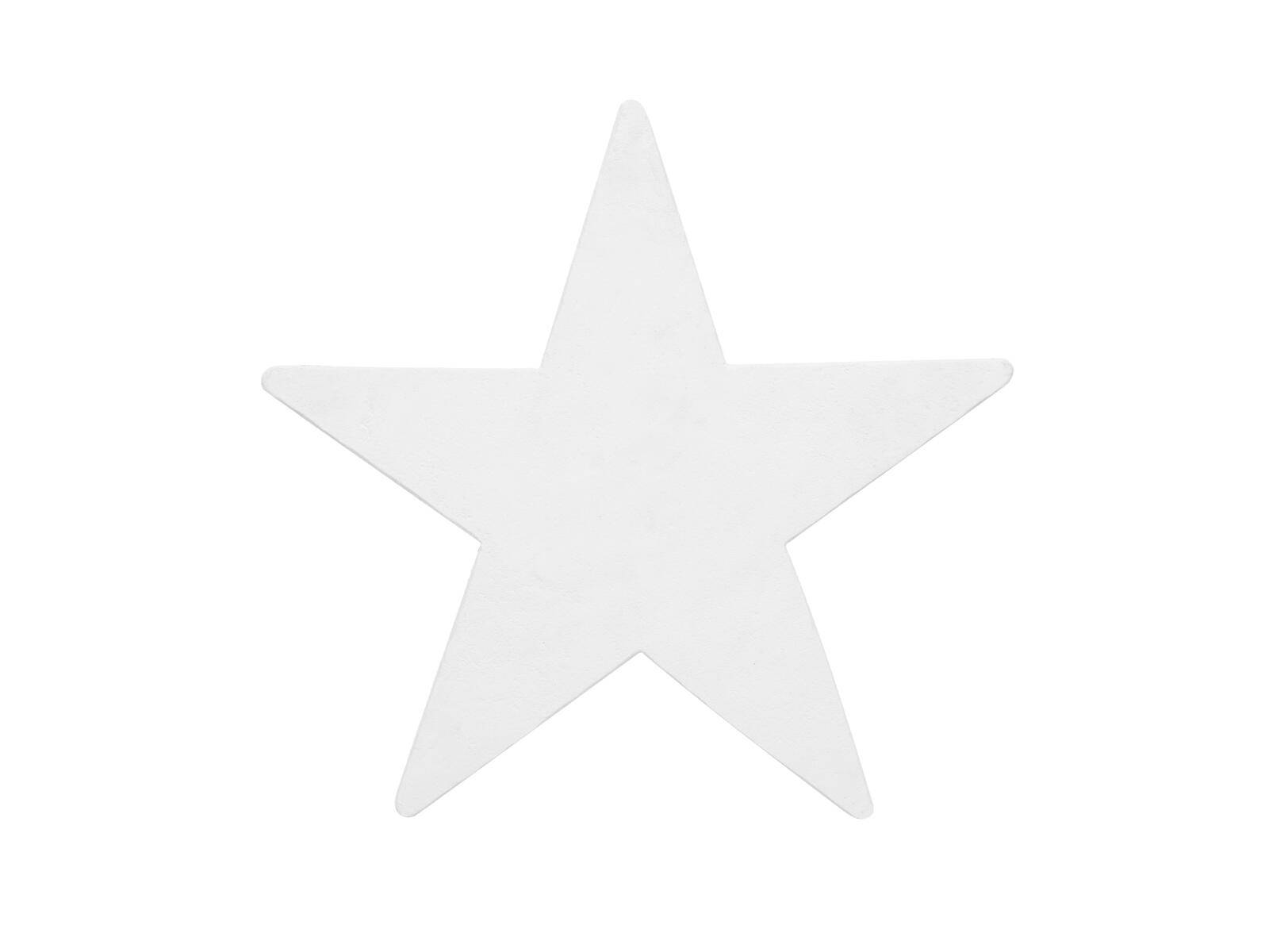 EUROPALMS Silhouette Stern, weiß, 58cm