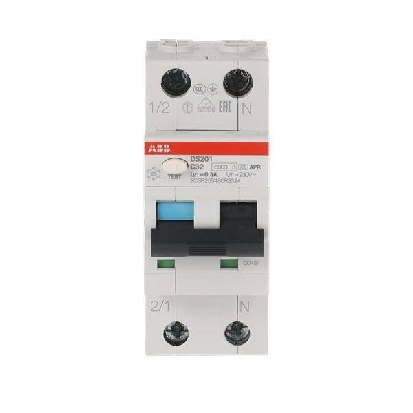 ABB Stotz S&J FI/LS-Schalter DS201A-C32/0,3AP-R