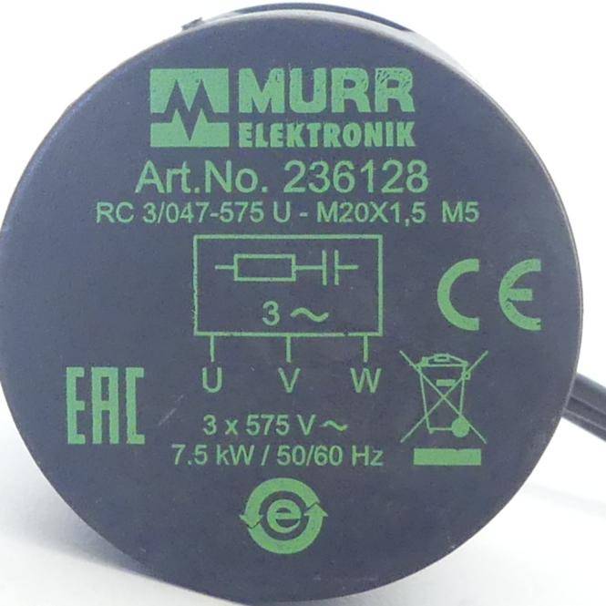 Murrelektronik Motorentstörmodul RC 3/04 RC 3/047-575 (236128)