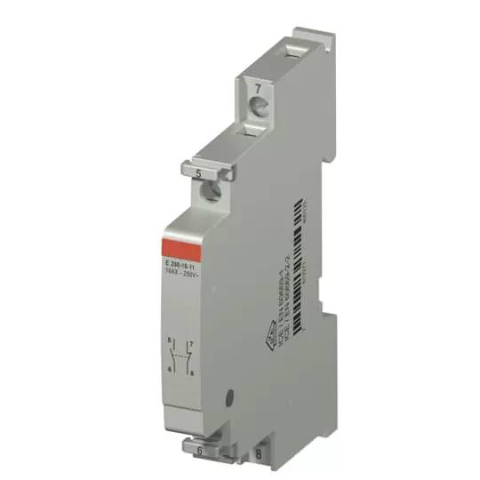 ABB E298-16-11 Hauptkontaktmodul 1 NC + 1 NO, 16 A, 250 VAC, 9mm 2CCA704321R0001