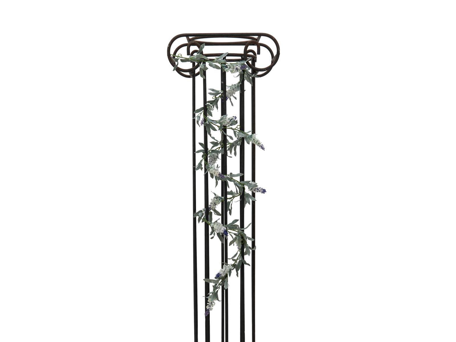 EUROPALMS Blütengirlande, künstlich, weiß, 180cm