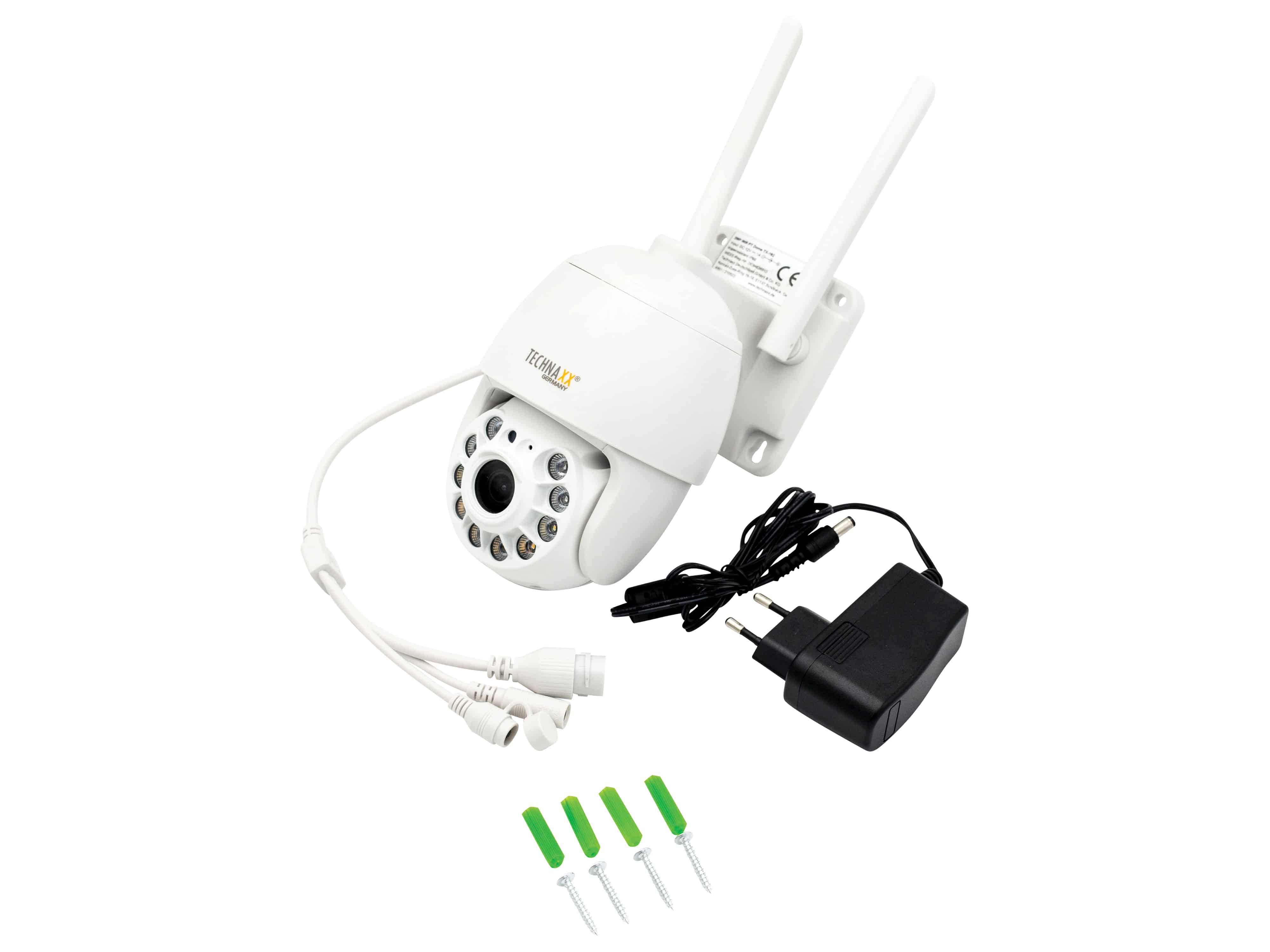 TECHNAXX PT Dome Kamera TX-192, WLAN, 3MP, Außenbereich