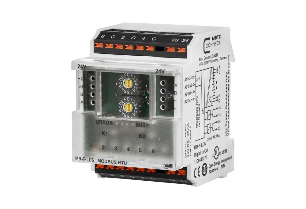 Metz Connect MR-F-LD6 Modbus RTU 1108441370