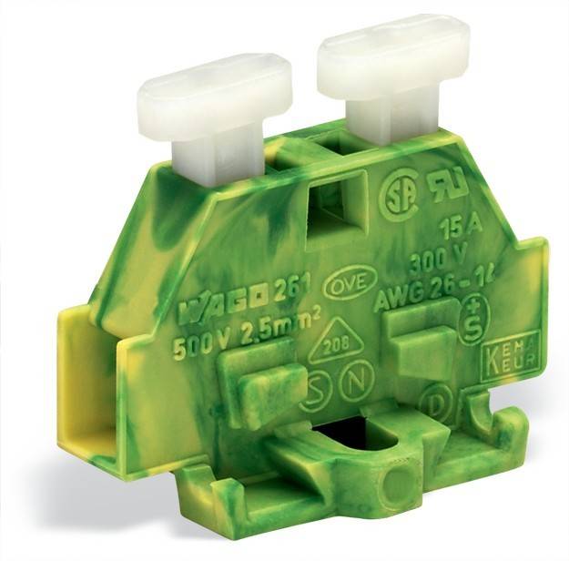 WAGO GmbH &amp; Co. KG 2-Leiter-Klemme beidseitig 261-307/341-000