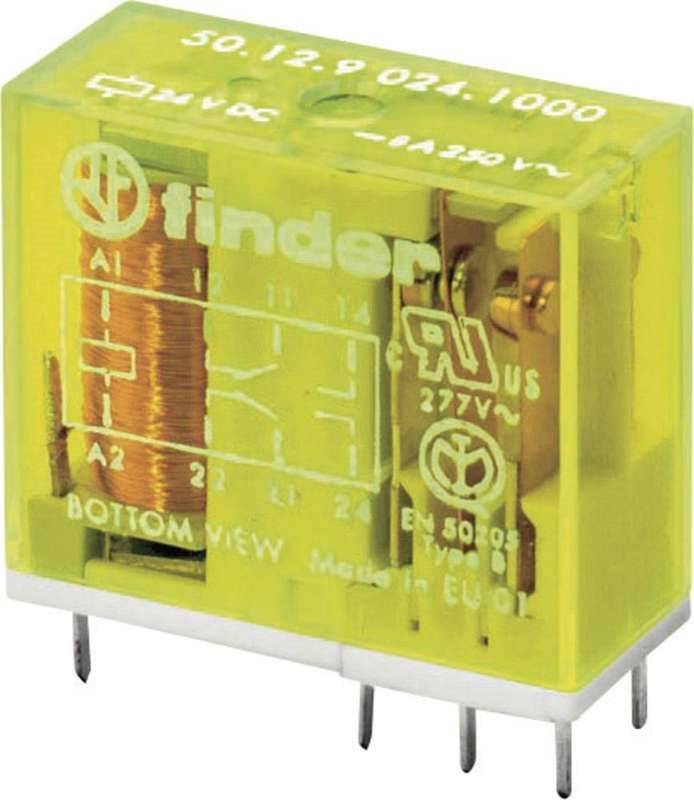 Finder Printrelais 12 V/DC 8 A 2 Wechsler 50.12.9.012.1000 1 St