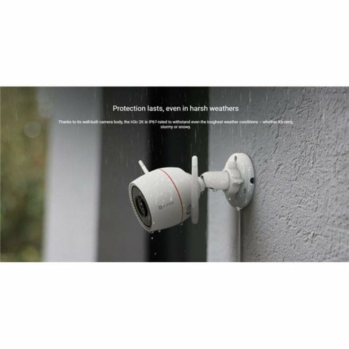 EZVIZ H3C 2K Geschoss IP-Sicherheitskamera Outdoor 2304 x 1296 Pixel Wand (H3C 2K (OutdoorBullet)