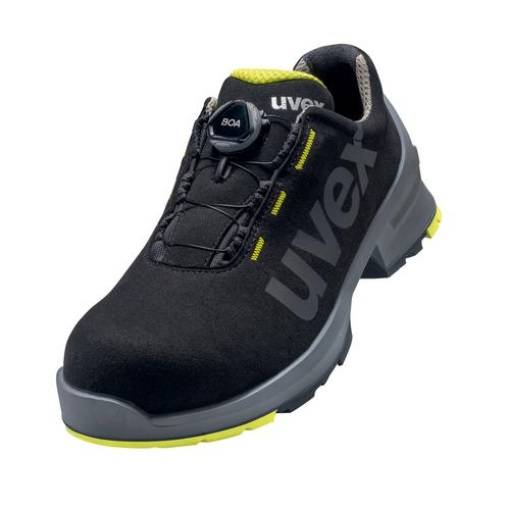 Uvex 6566848 1 Halbschuhe S2 65668 schwarz, gelb Weite 11 Größe 48