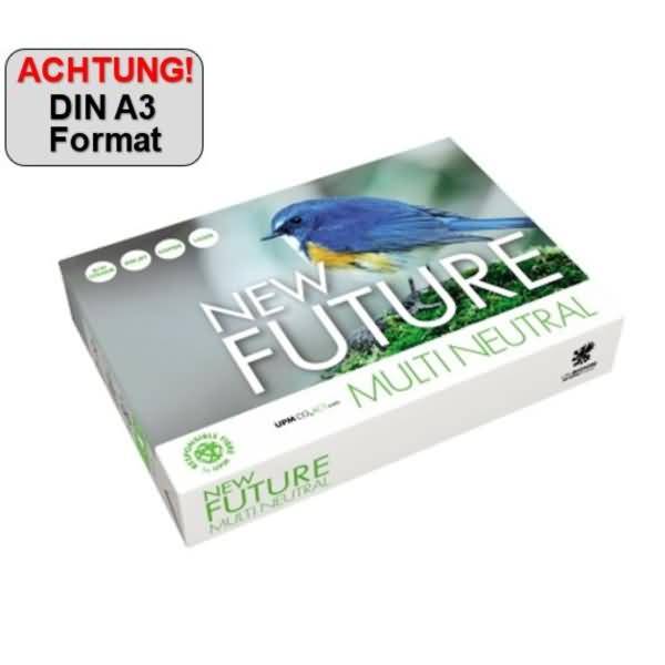 New Future Kopierpapier 95207B80 B 80g A3 500 Blatt