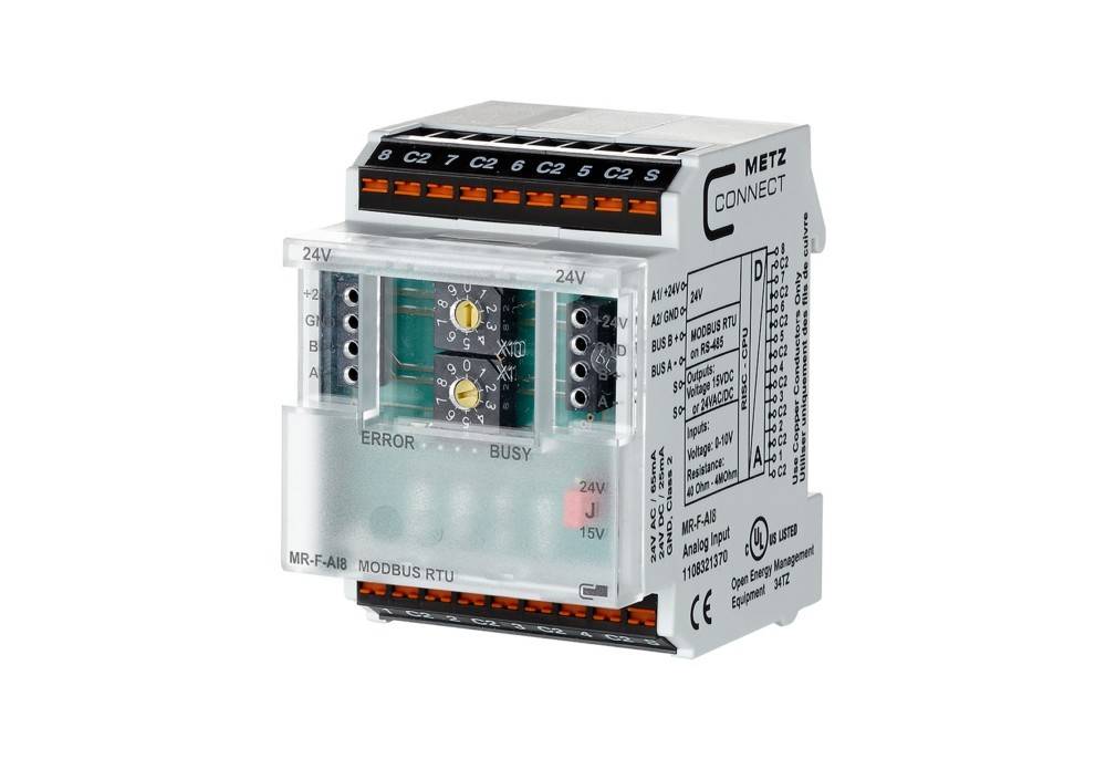 Metz Connect MR-F-AI8 Modbus RTU 1108321370