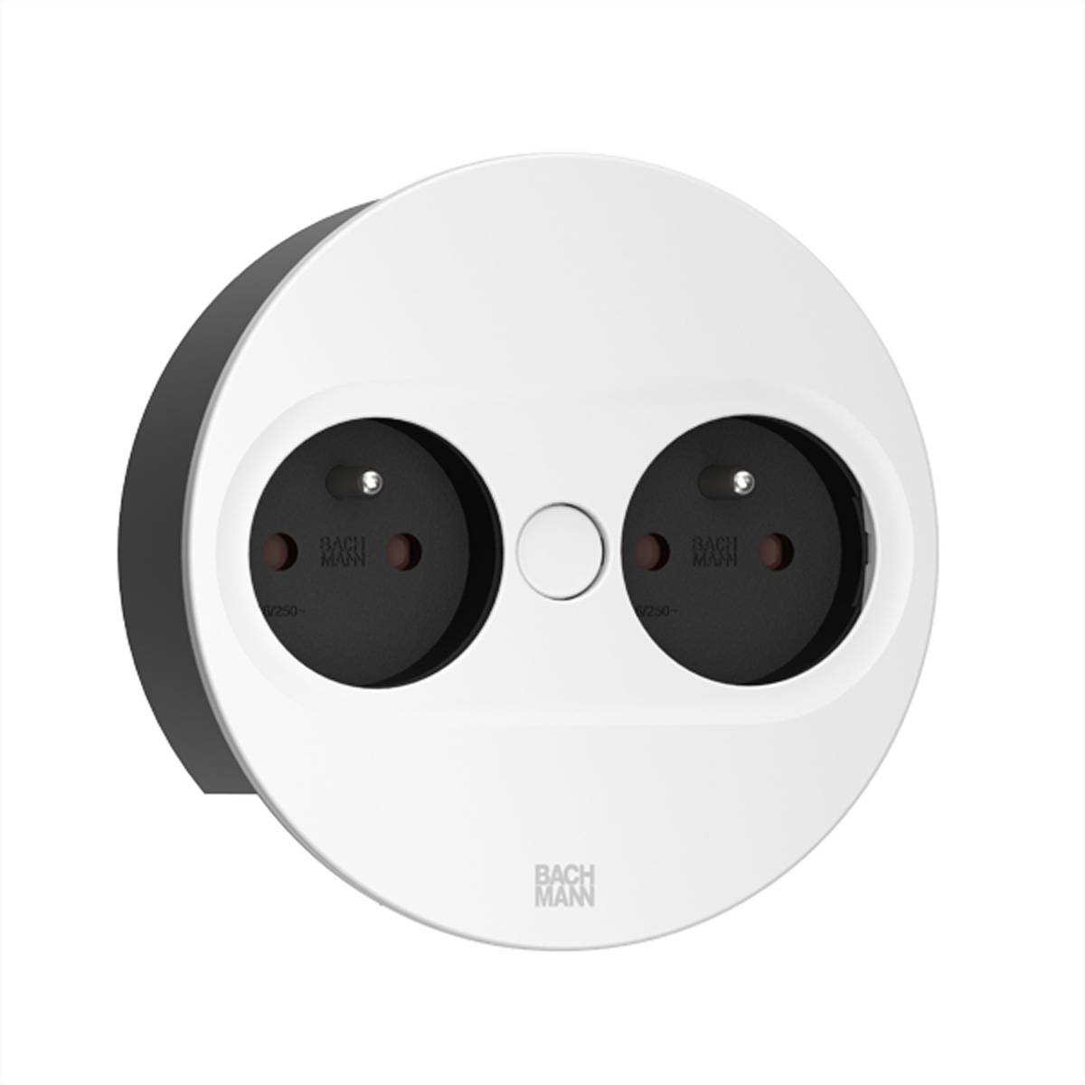 BACHMANN TWIST 2 2xUTE 2,0m AEH RAL9010 30GE rund