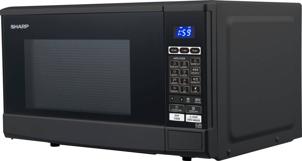 Sharp Mikrowelle 2in1 R670BK