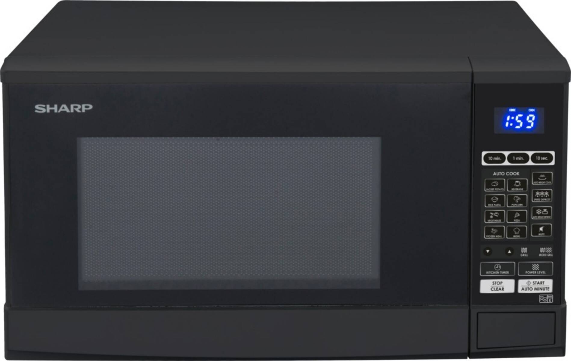 Sharp Mikrowelle 2in1 R670BK