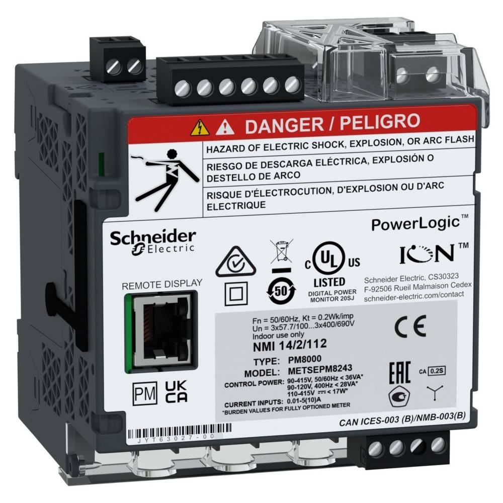 Schneider Electric PM8243 Messgerät zur METSEPM8243