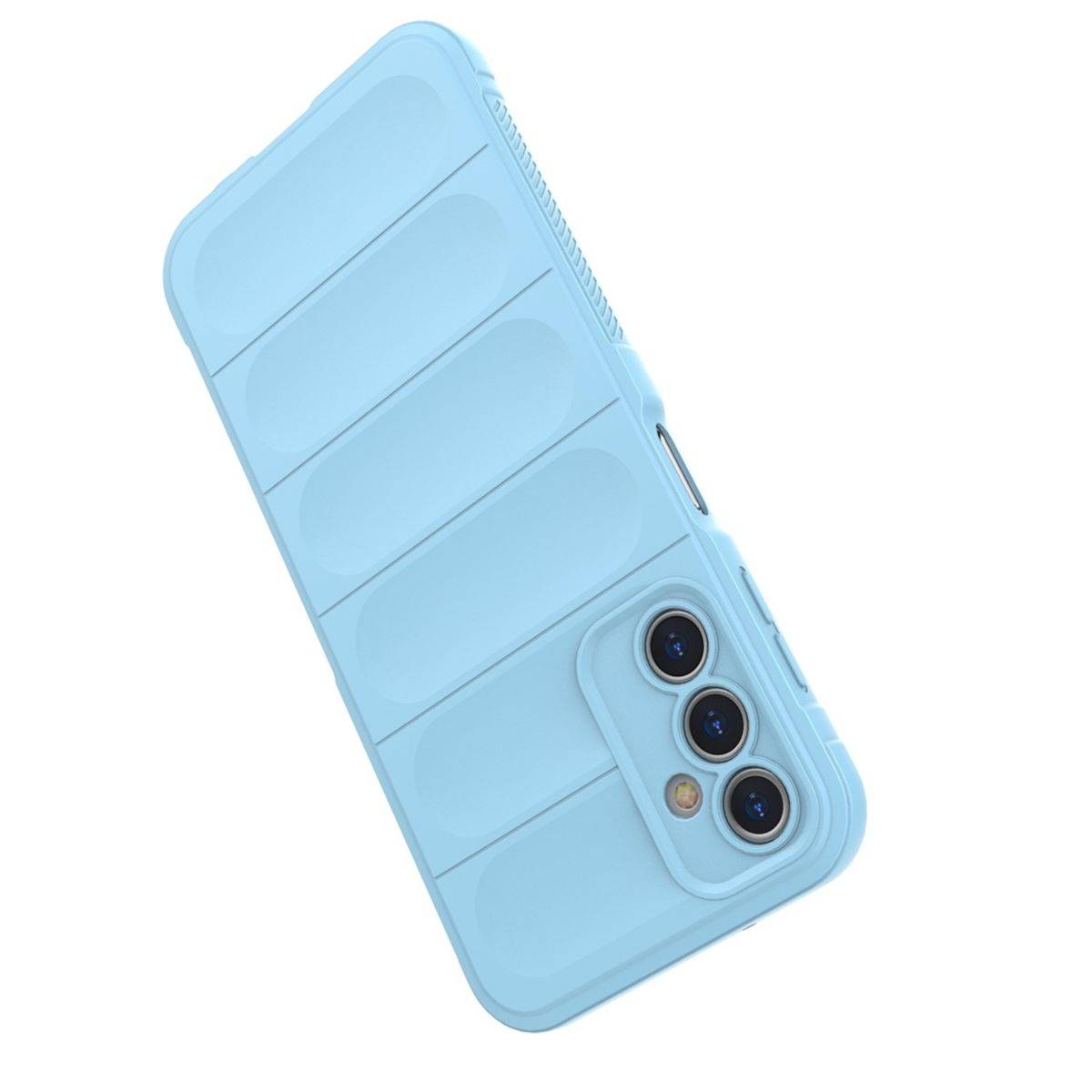 Für Samsung Galaxy A14 5G TPU / PC Design Magic Shield + Flanell Cover