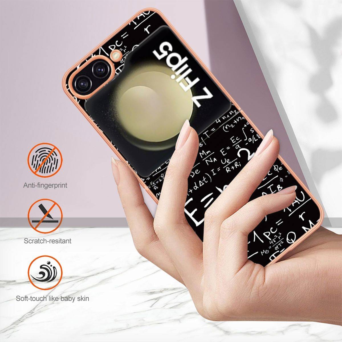 Für Samsung Galaxy Z Flip5 5G Design Series TPU / PC Handy Hülle Cover