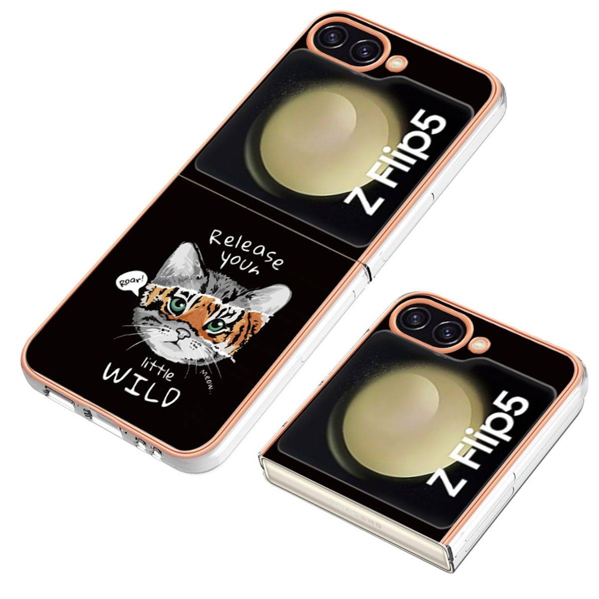 Für Samsung Galaxy Z Flip5 5G Design Series TPU / PC Handy Hülle Cover