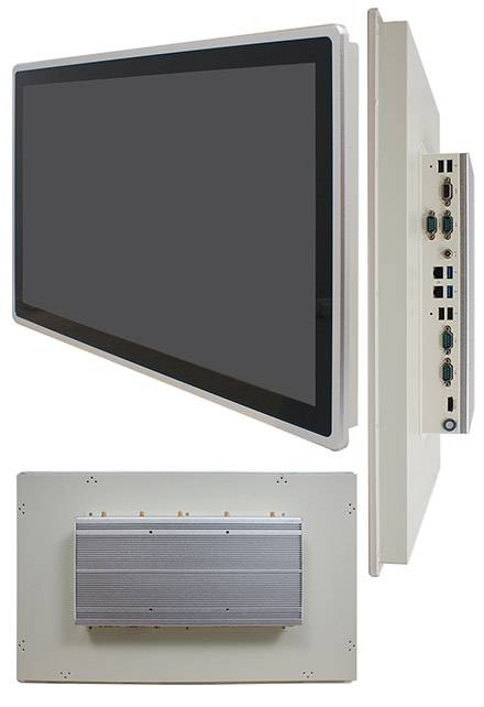 Jetway HPC215SC-FP6412 PanelPC (Intel Elkhart Lake J6412) [21.5" Touch Panel TFT, IP65, 9-28V DC-in]