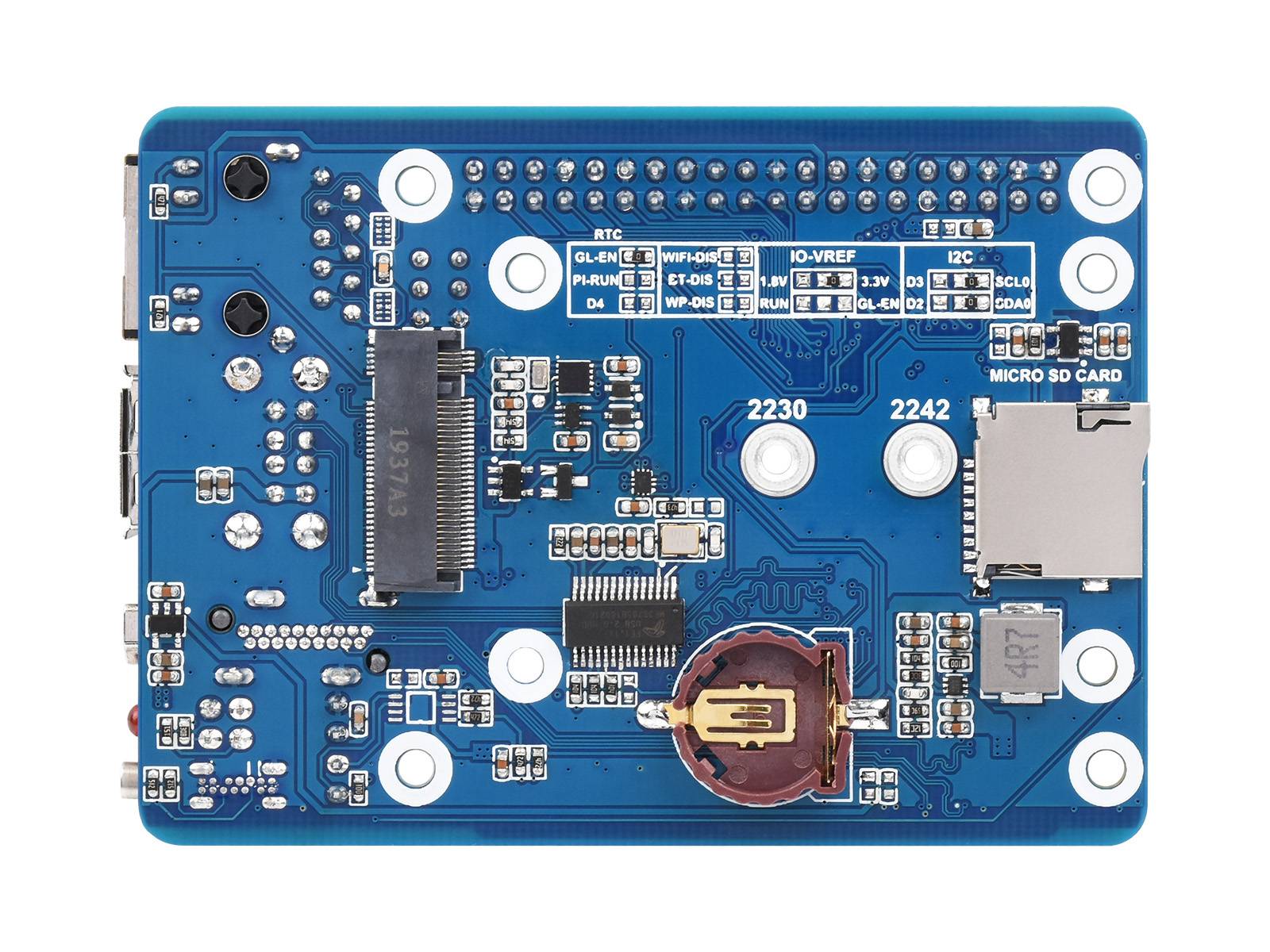 WaveShare Mini Base Board (C) for Raspberry Pi Compute Module 4