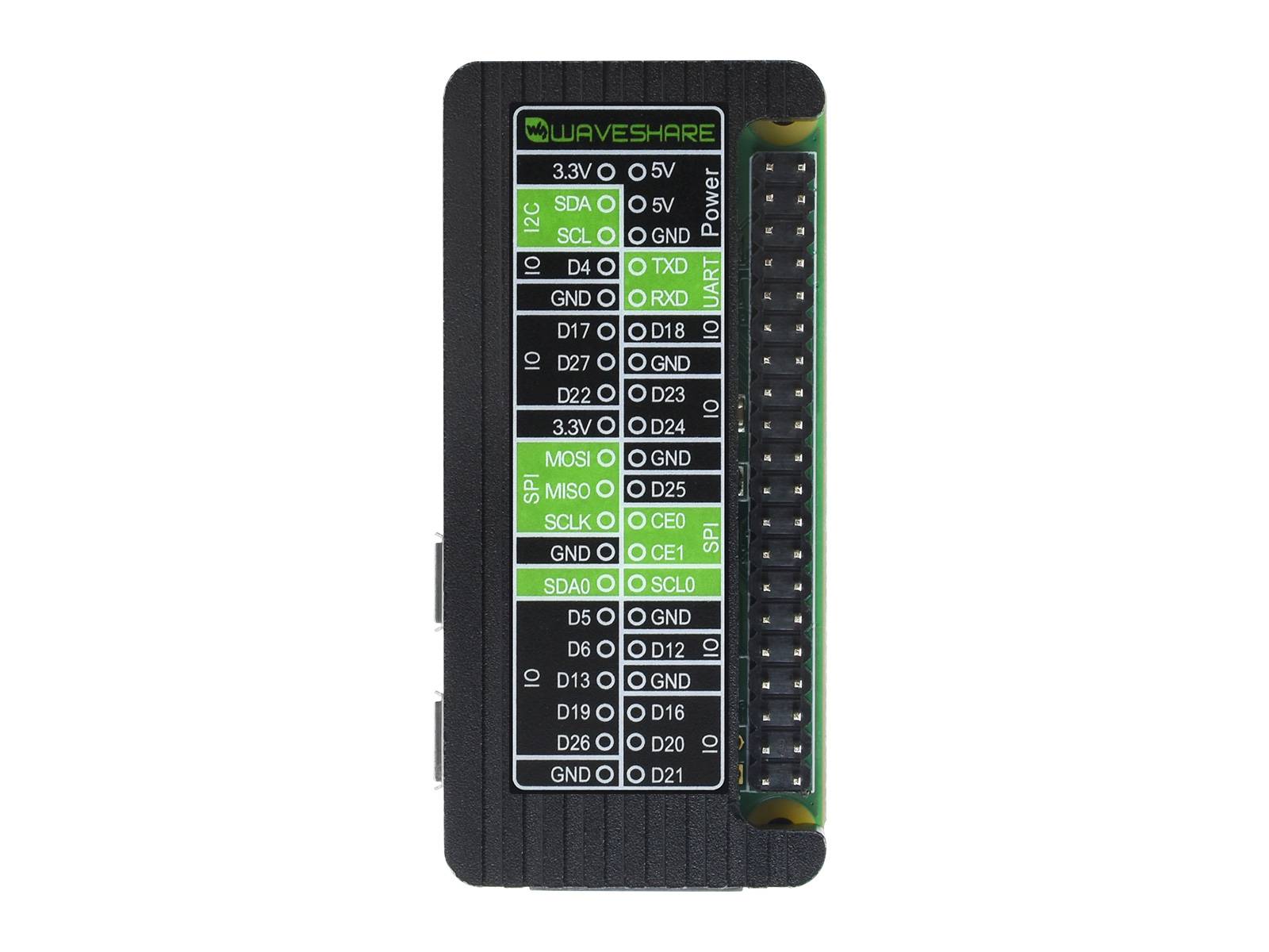 WaveShare Aluminum Alloy Protection Case for Raspberry Pi Zero Series