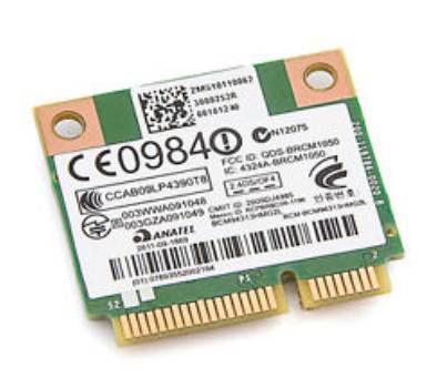 HP Broadcom 4313AGN - Netzwerkadapter - 802.11a, 802.11b/g, 802.11n (draft)