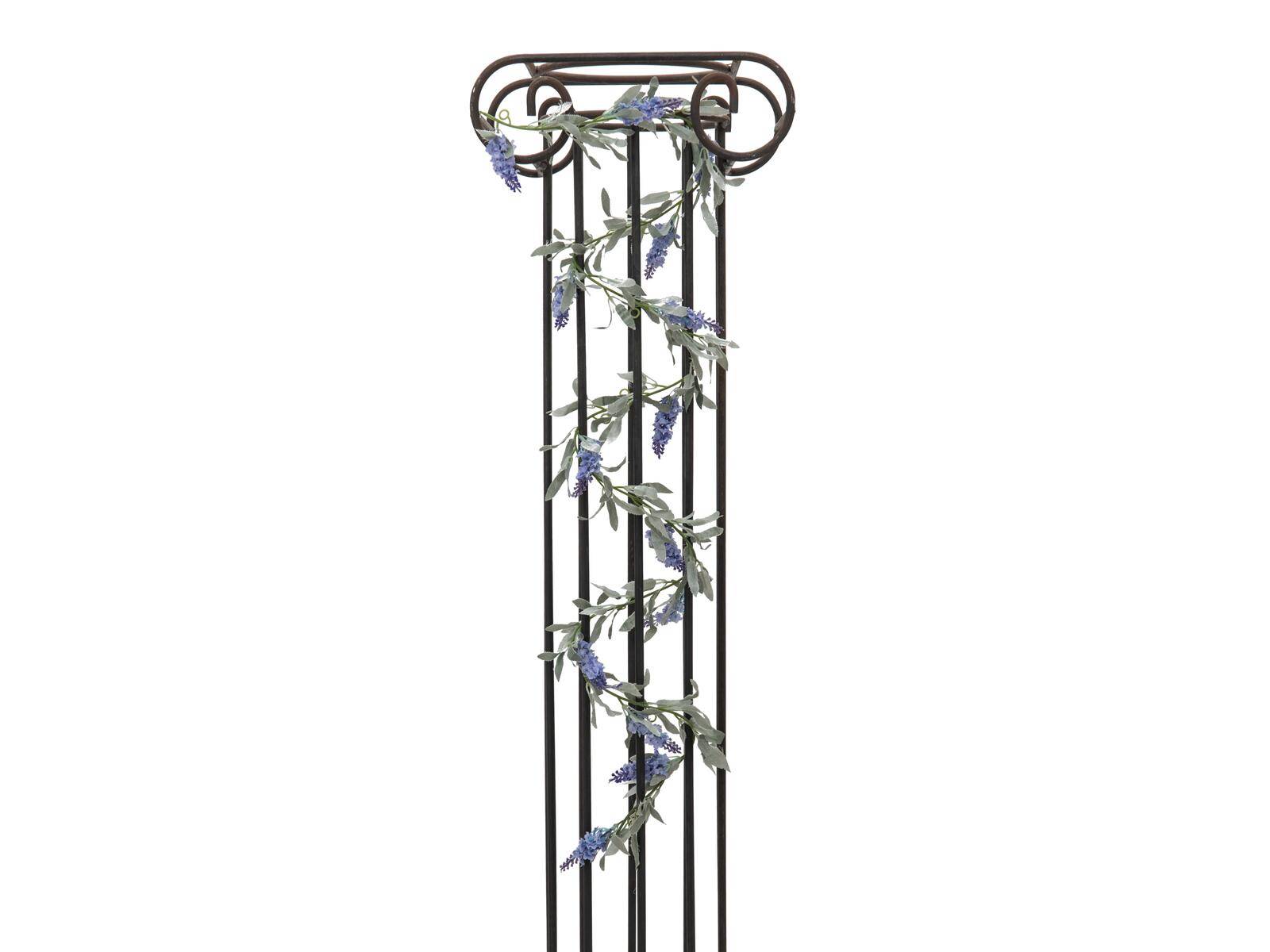 EUROPALMS Blütengirlande, künstlich, blau, 180cm