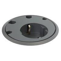 Kondator 935-PD11, Standard, Schwarz, 1 AC-Ausgänge, Typ F, Typ F, 4 x cable feedthrough