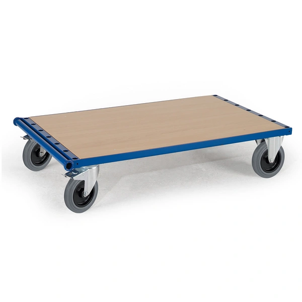 Rollcart Plattenwagen ohne Bügel 1200kg Tragkraft 1200x800mm Vollgummi Rollcart Plattenwagen ohne Bügel 1200kg Tragkraft 1200x800mm Vollgummi