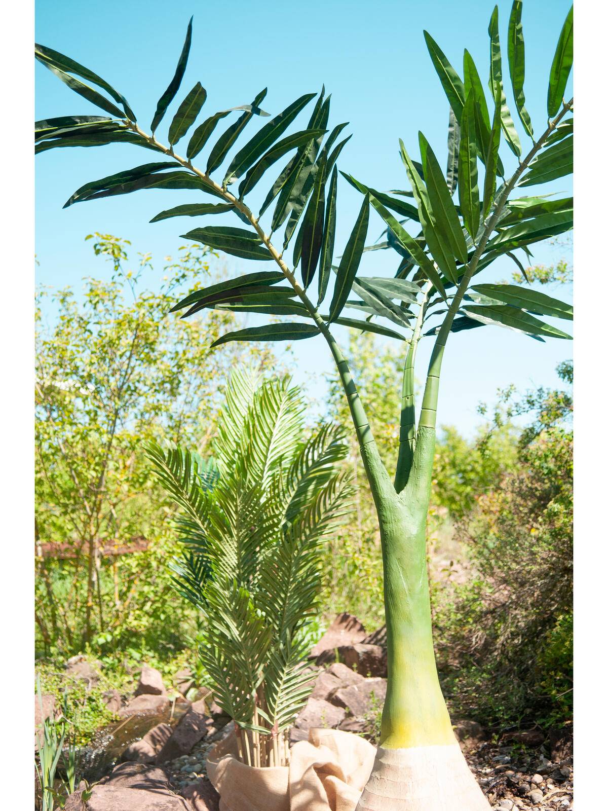 EUROPALMS Phönix Palme, Kunstpflanze, 240cm