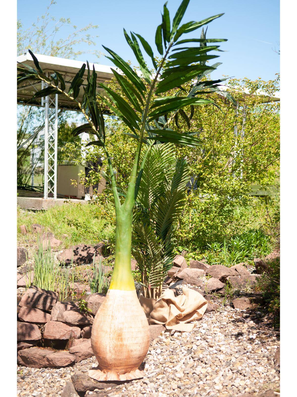 EUROPALMS Phönix Palme, Kunstpflanze, 240cm