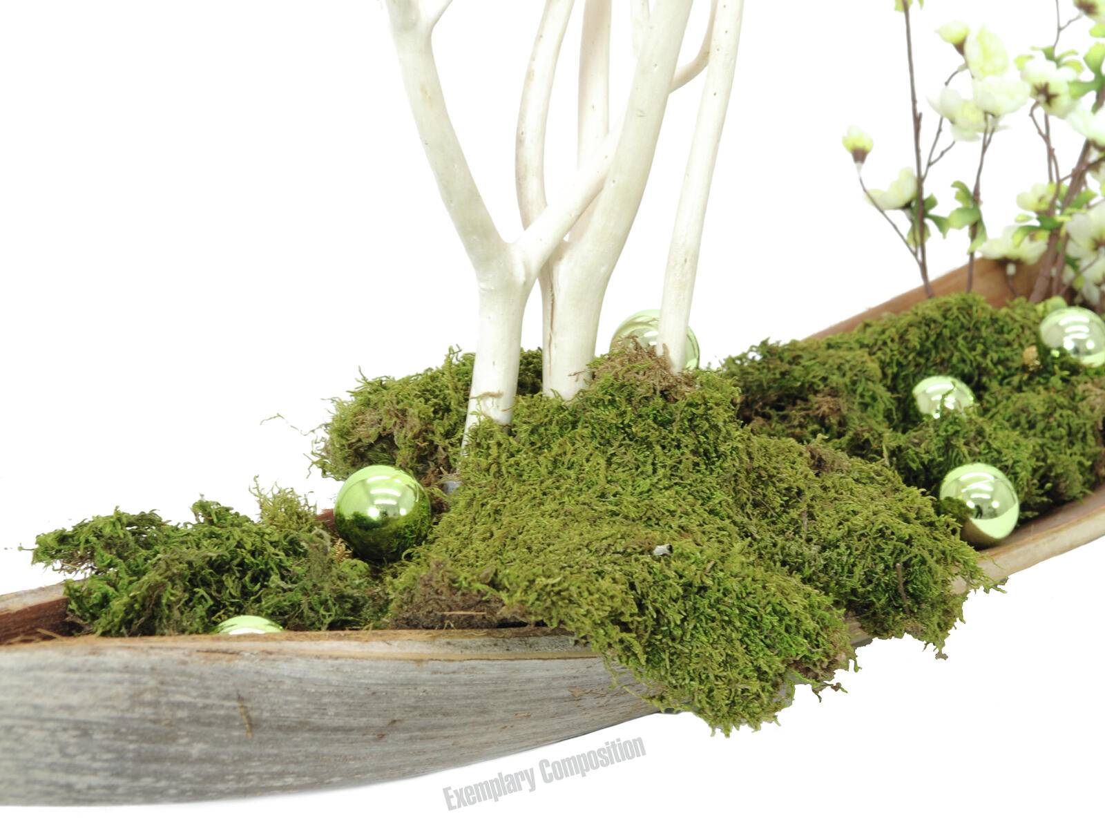 EUROPALMS Dekokugel 3,5cm,hellgrün,glänzend 48x