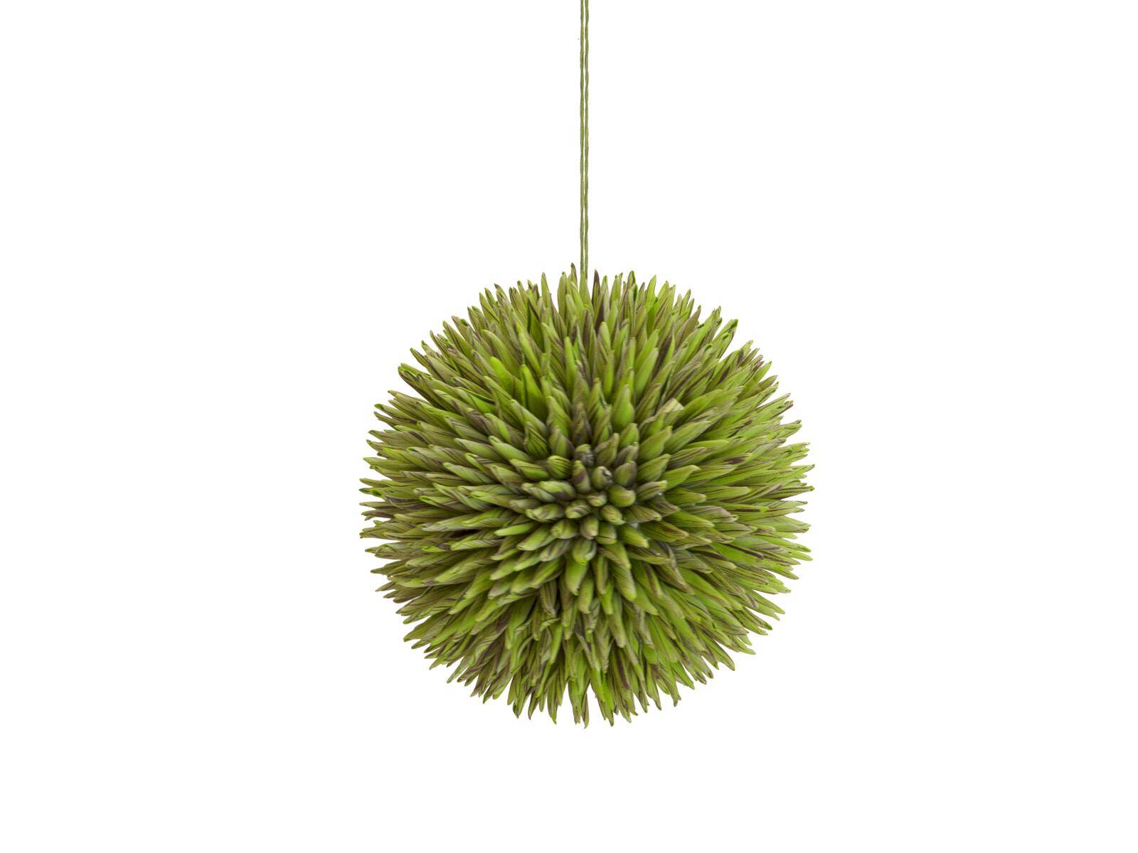 EUROPALMS Sukkulenten Kugel (EVA), Kunstpflanze, grün, 20cm