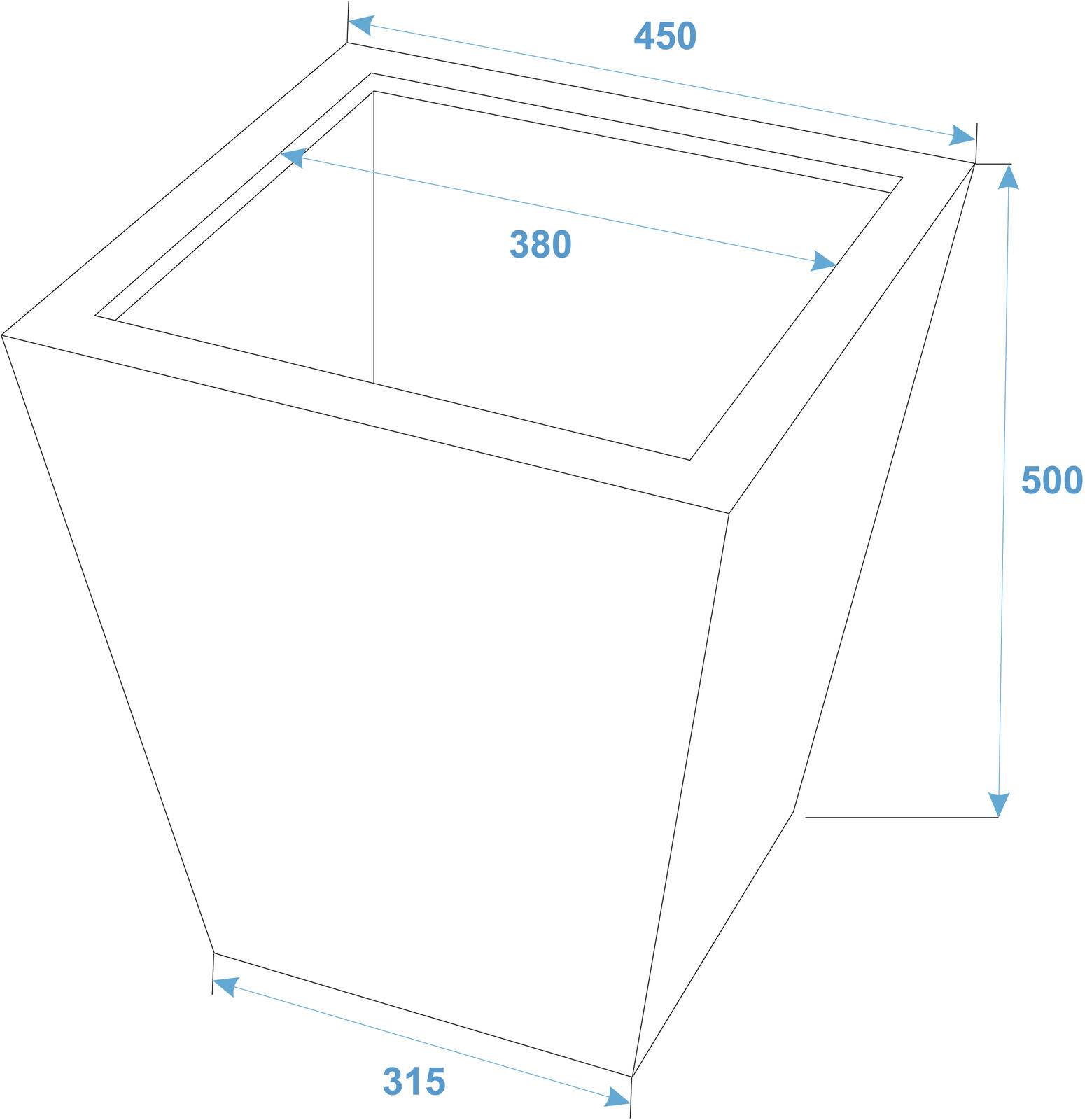 EUROPALMS LEICHTSIN BASIC-50, rot, glänzend